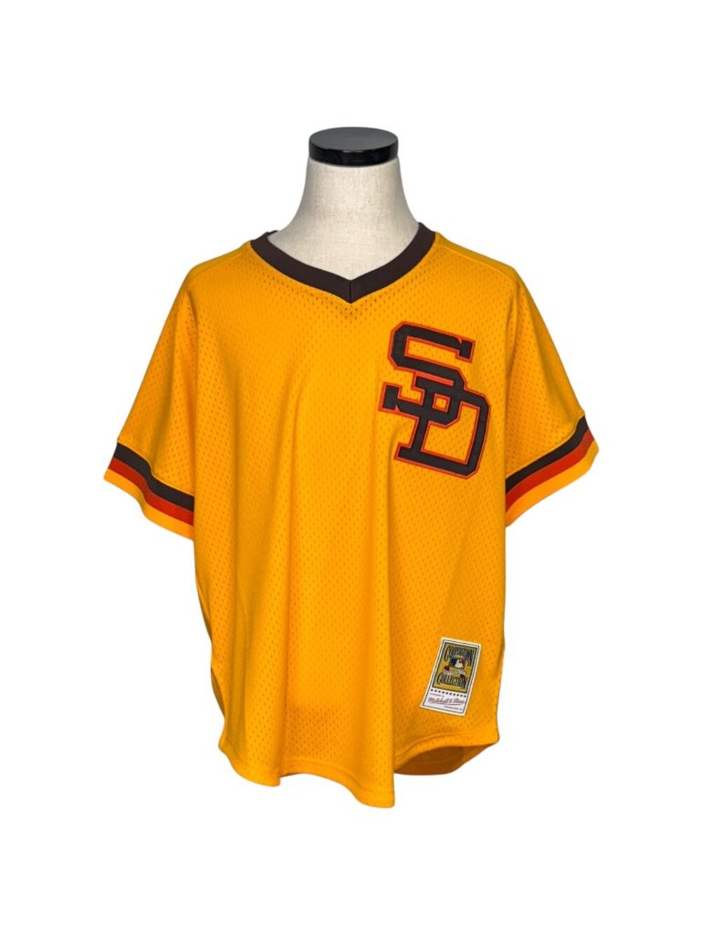 Mitchell & Ness Dave Winfield Padres Jersey XL NWT Gold Retro Mesh Baseball